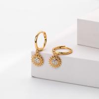 Gold Celestial Dangle Earrings