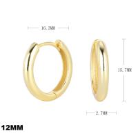 Gold-Tone Huggie Earrings