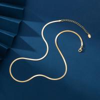 Gold High-Polish Chain Necklace