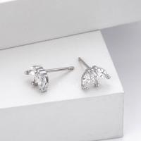 925 Silver Cubic Zirconia Stud Earrings