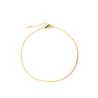 Gold-Tone Delicate Chain Bracelet