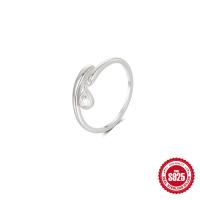 925 Silver Teardrop Charm Ring