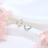 Silver Minimalist Small Hoop Earrings