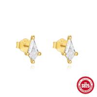 925 Silver Geometric Stud Earrings