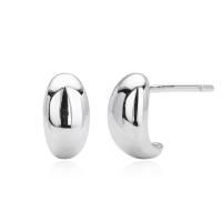 Minimalist Silver Stud Earrings