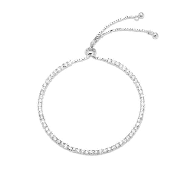 925 Silver Cubic Zirconia Tennis Bracelet