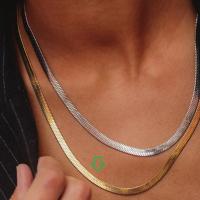 Two-Tone Layered Chain Necklace