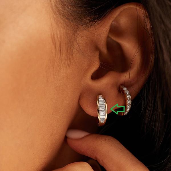 Two-Tone Channel Set Hoops