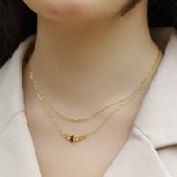 Gold Layered Minimalist Necklace