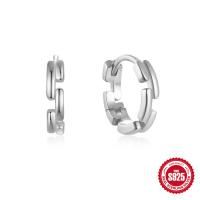 925 Silver Geometric Ear Cuff