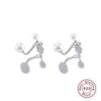 925 Silver Pearl Ear Cuffs