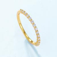 Gold Prong-Set Delicate Ring