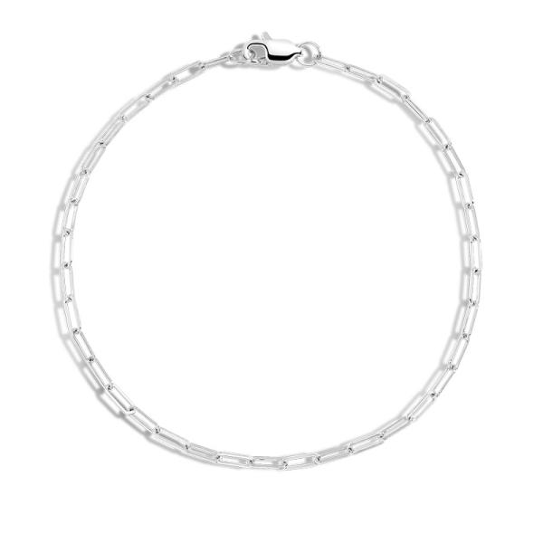 Silver Link Chain Bracelet