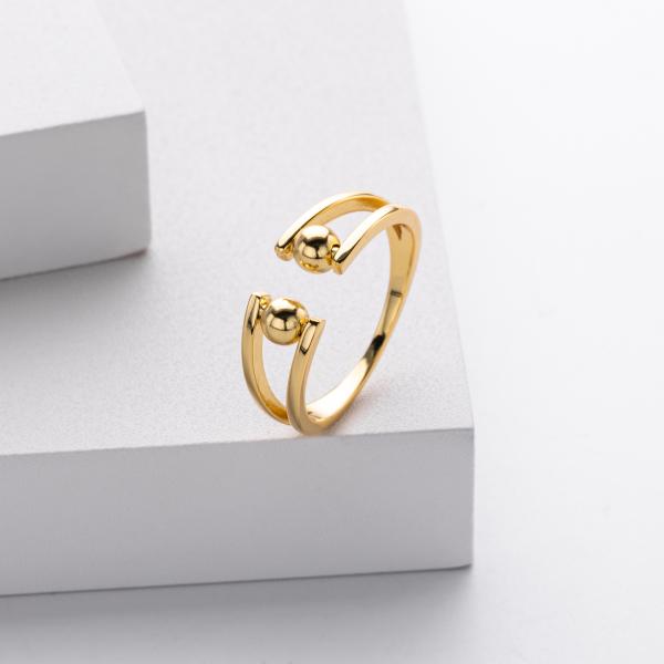 Gold Open Band Ring