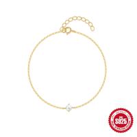 Gold-Plated Pearl Accent Chain Bracelet