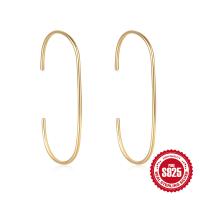Gold-Tone Medium Hoop Earrings