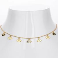 Gold Celestial Choker Necklace