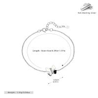 Butterfly Charm Silver Bracelet