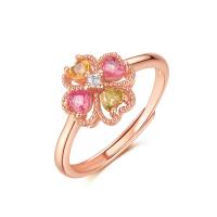 Rose Gold Floral Ring