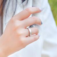 Matte Silver Band Ring