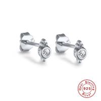 925 Silver Cubic Zirconia Stud Earrings