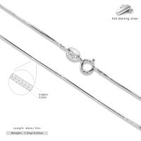 Sterling Silver Delicate Chain Necklace