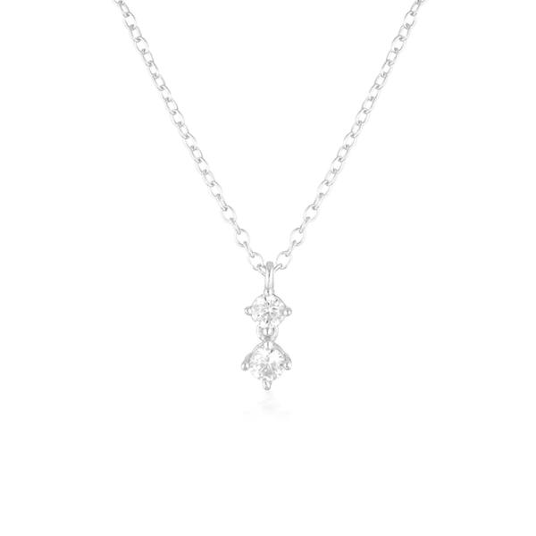 925 Silver Cubic Zirconia Pendant Necklace