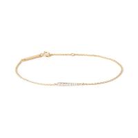 Gold Pavé Bar Bracelet