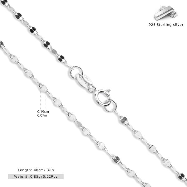 Sterling Silver Chain Necklace