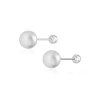 Minimalist Silver Stud Earrings