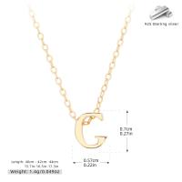 Gold-Plated Initial 'C' Pendant Necklace