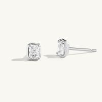 Silver Cubic Zirconia Stud Earrings