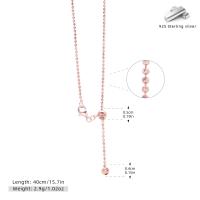 Rose Gold Delicate Lariat Necklace