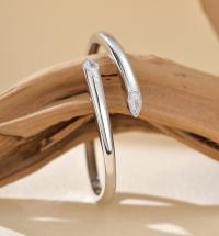 Sterling Silver Minimalist Cuff Bracelet