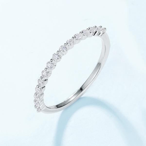 Cubic Zirconia Eternity Band