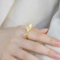 Gold Bow Motif Band Ring