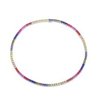 Rainbow Tennis Necklace