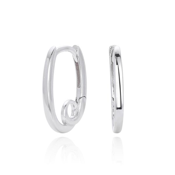 Minimalist Silver Small Hoop Earrings
