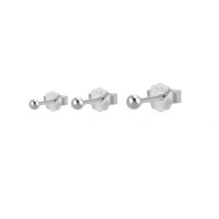 925 Silver Minimalist Stud Earrings