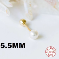 925 Silver Pearl Stud Earring