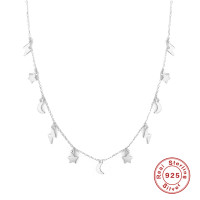 925 Silver Celestial Station Necklace
