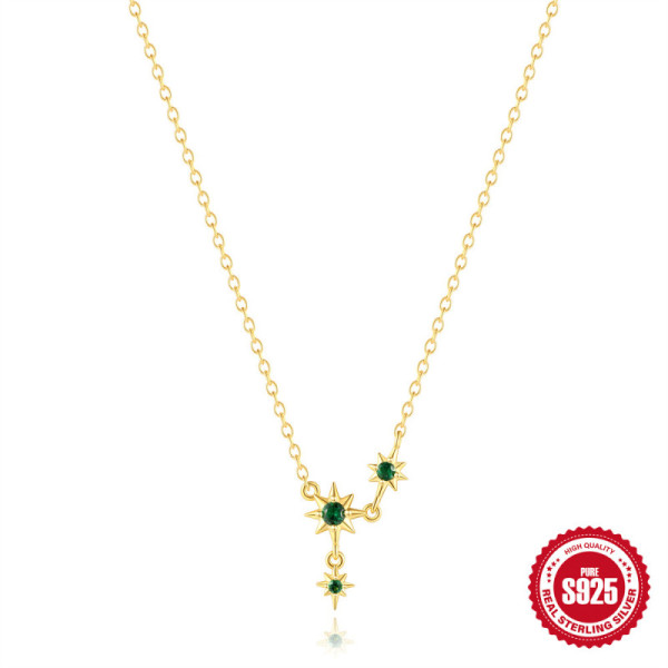 925 Silver Celestial Pendant Necklace