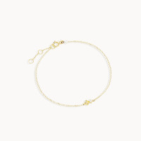 Gold-Tone Delicate Chain Bracelet