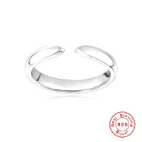 Sterling Silver Open Cuff Bracelet