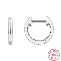 925 Sterling Silver Small Hoop Earrings