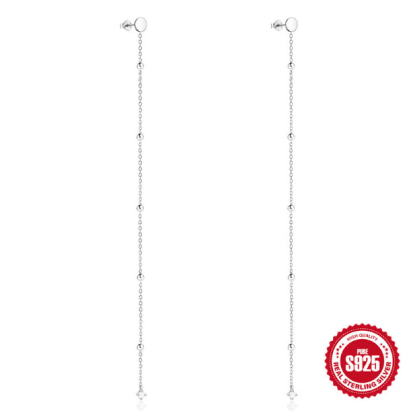 925 Silver Delicate Threader Earrings