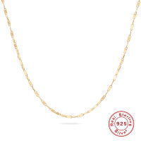 Gold-Tone Delicate Chain Necklace