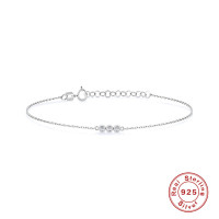925 Silver Adjustable Chain Bracelet