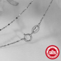 925 Silver Minimalist Chain Necklace
