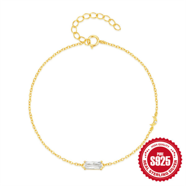 Gold-Tone Celestial Chain Bracelet